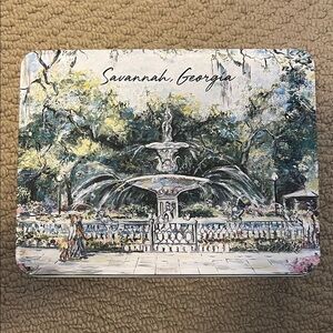 Savannah Georgia Decorative Tin